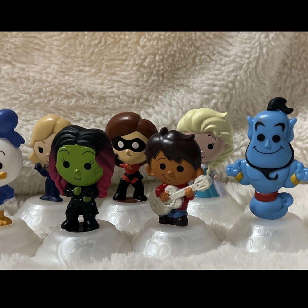 McDONALD's Disney 100th Anniversary Disneyland HAPPY MEAL TOYS Lot of 17 - Picture 2 of 7
